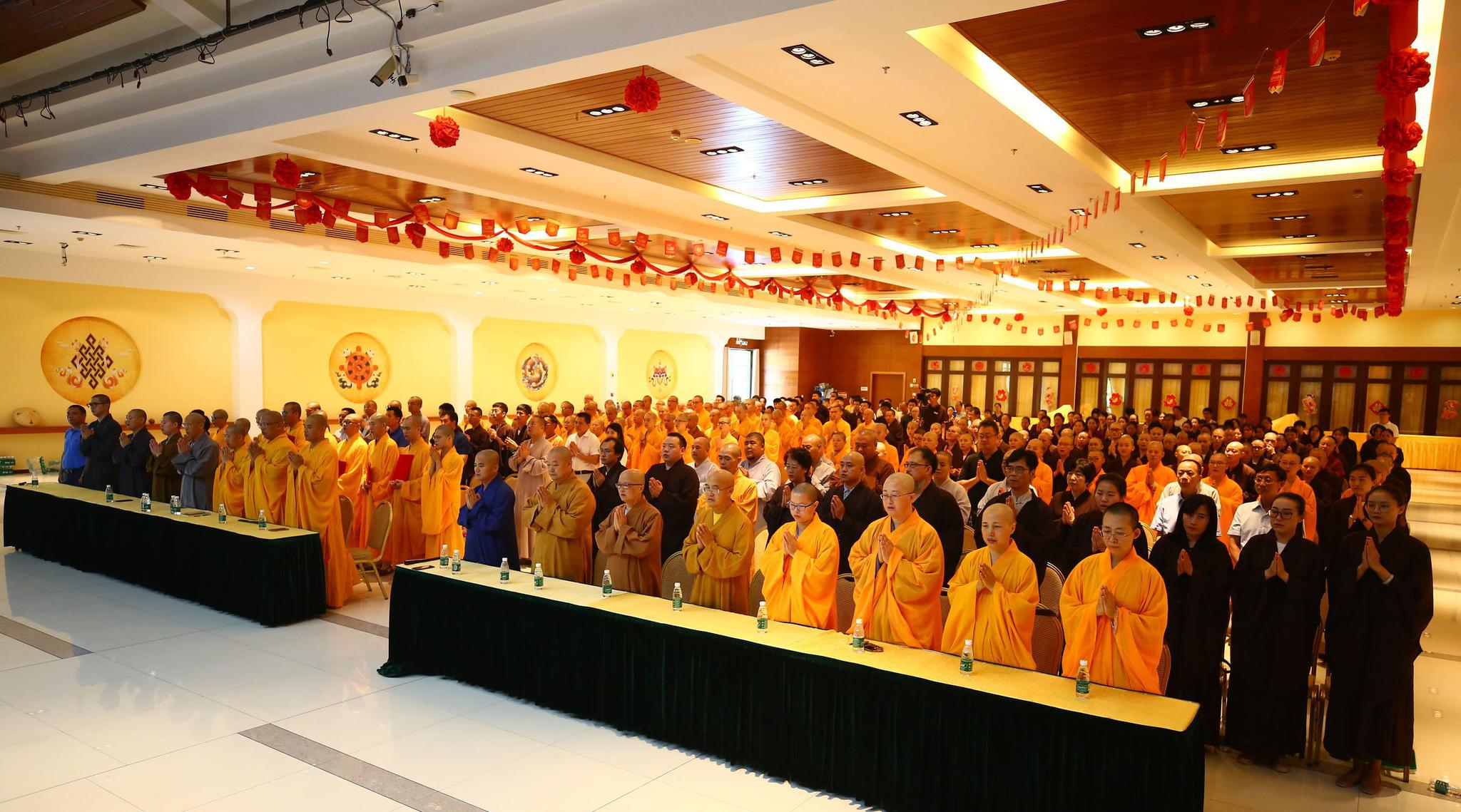 南海佛学院开学典礼 印顺大和尚为全体师生开示