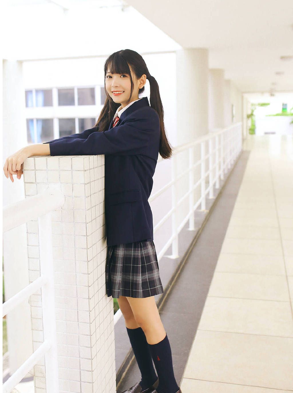 日系清纯美女jk制服唯美写真