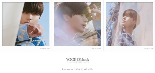 BTOB陆星材公开特别专辑《YOOK Oclock》概念形象 温暖的春天气氛