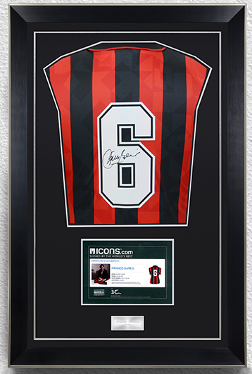 巴雷西签名1415季米兰球衣