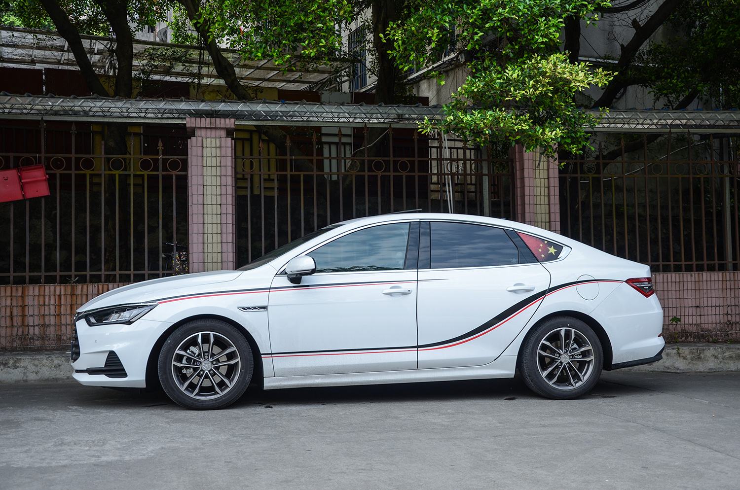 比亚迪秦pro改装德国tei racing高性能运动短弹簧