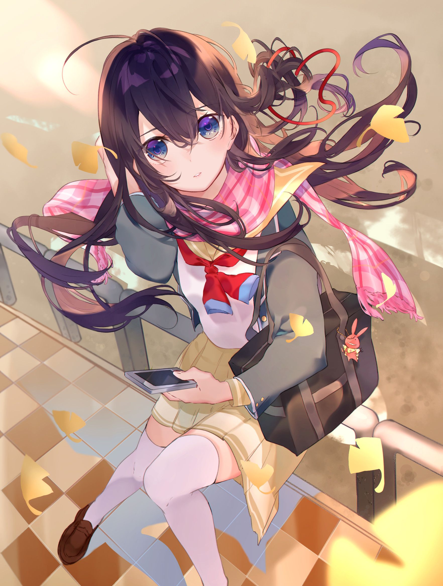 日本画师画风很棒的一组可爱妹子插画作品造型可爱色彩相当夺目