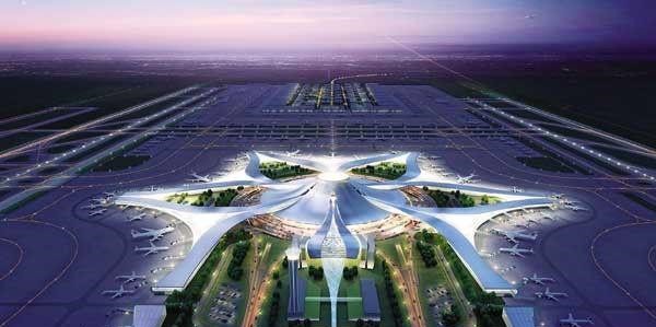这座新的区域性枢纽机场预计2022年建成呼和浩特盛乐国际机场