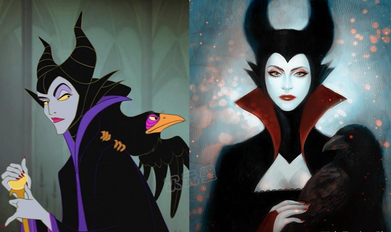 迪士尼反派美化女巫变天使大叔变鲜肉让人心动不已