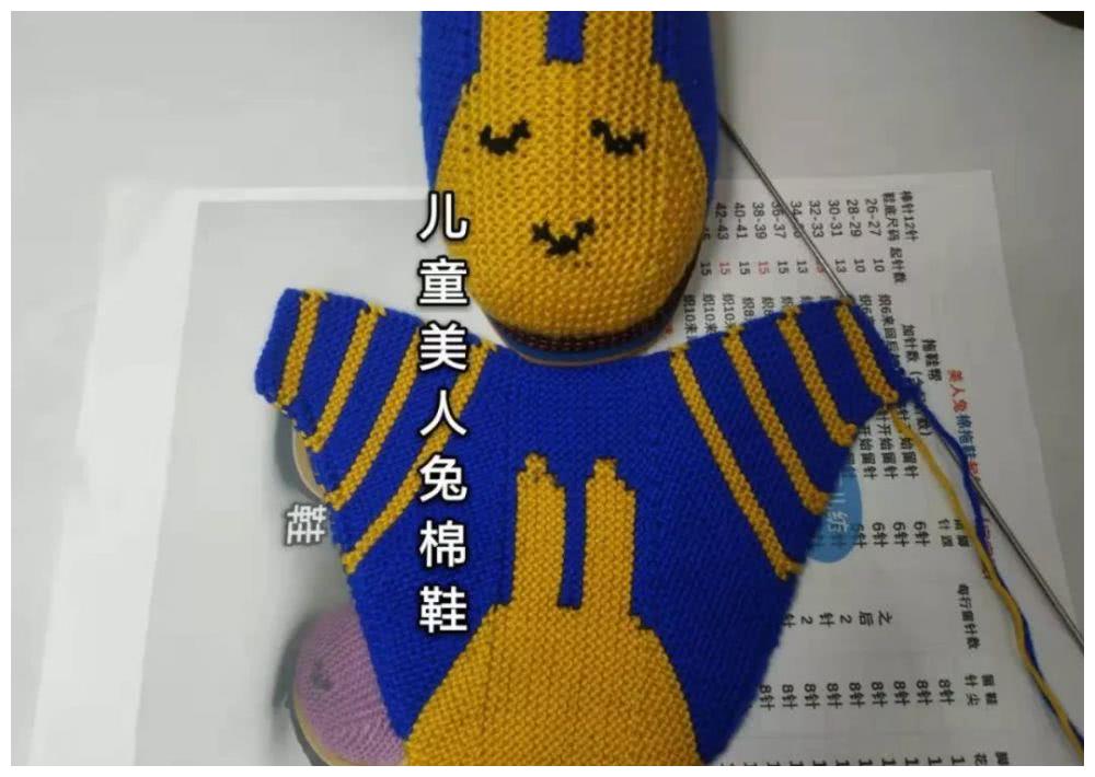 四,儿童美人兔毛线拖鞋编织视频教程完整版点击上方蓝色字体,即可观看