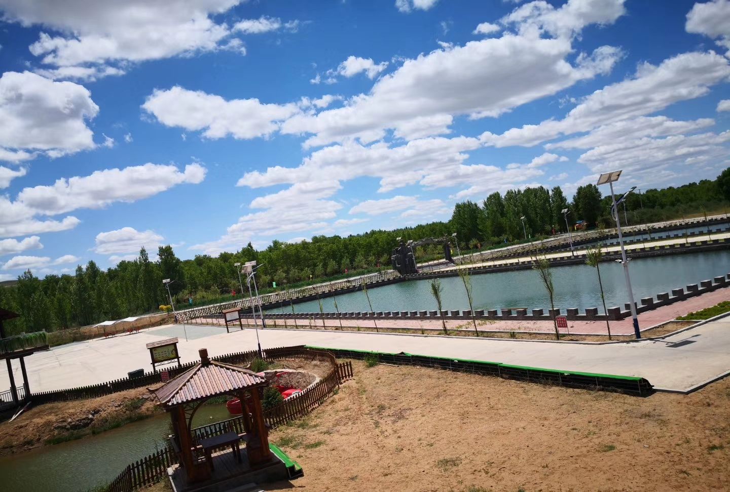 察汗淖尔草原深处的一泓湖泊,腾格里的恩赐,永记在草原子孙心里