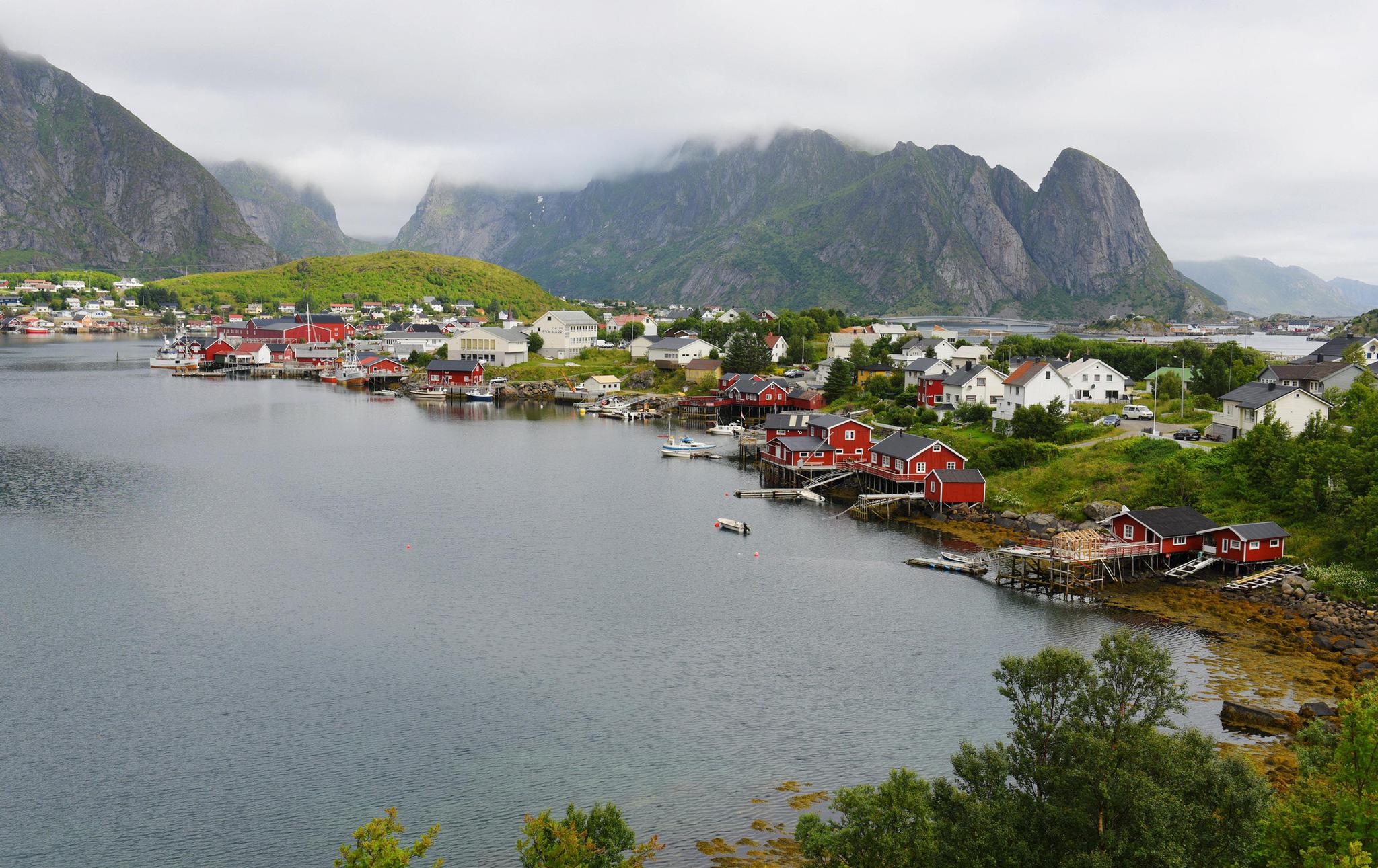 挪威最美的渔村处在远离人间烟火的北极圈犹如一处遗世秘境