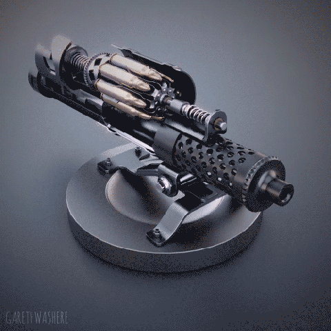 一组复杂机械运动动图让您一看就懂