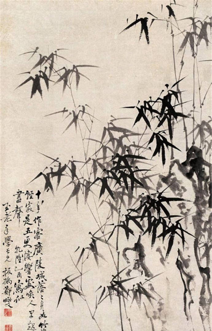 清代扬州八怪之一郑板桥画兰竹作品欣赏|郑板桥|长青|绘画作品_新浪新闻