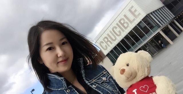 斯诺克界的美女裁判诸瑛,高材生获得"国际金章"