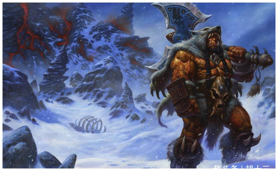 还有一部分兽人朝着戈隆德西部进发,最后他们来到了霜火岭,看这个名字