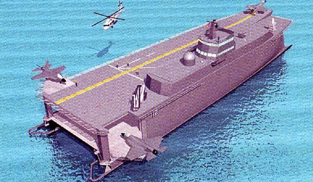 美苏两国设计的双体船型航母,速度堪比导弹艇_高清图集_新浪网