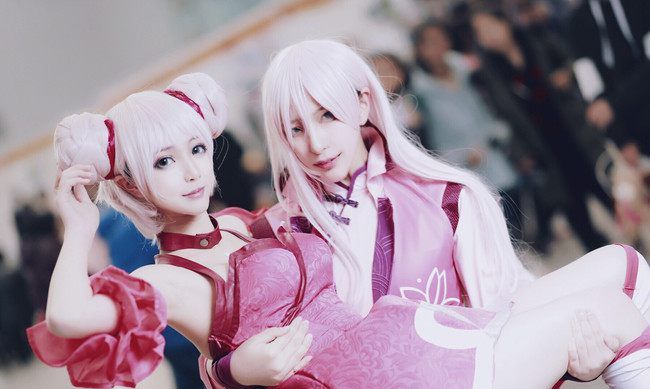 王者荣耀 小乔cosplay 男女版的乔姐乔哥都很美!
