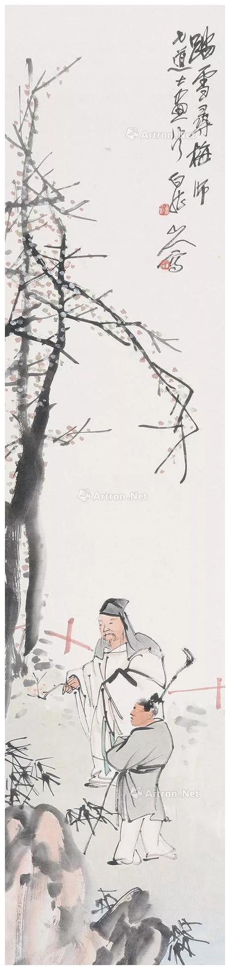 国画里踏雪寻梅图——意蕴之美、人品之美、空灵之美|梅图|意蕴|驴_新浪新闻