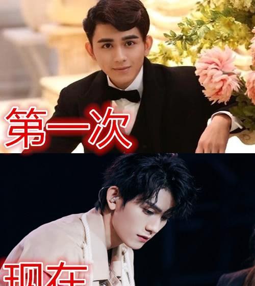 "陈情男团"第一次拍戏vs现在,王一博没啥,朱赞锦有点意外