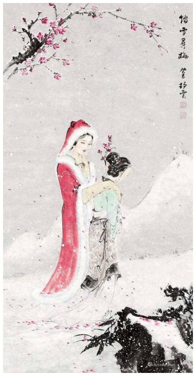 国画里踏雪寻梅图——意蕴之美、人品之美、空灵之美|梅图|意蕴|驴_新浪新闻