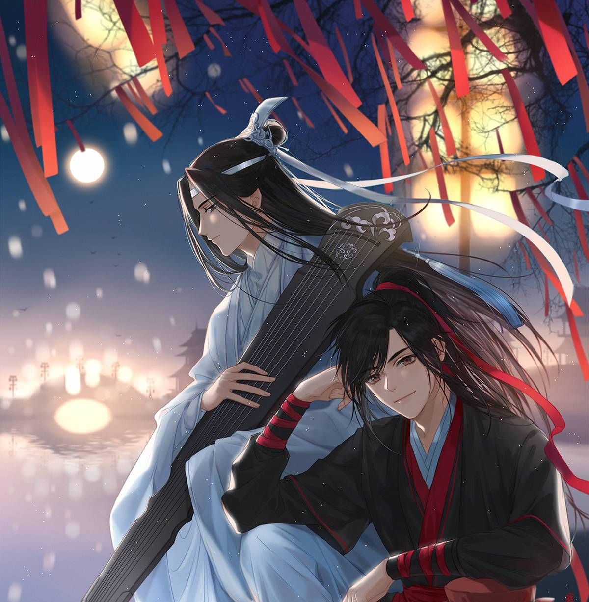 魔道祖师官配忘羡cp壁纸:像含光君这样的,我就很喜欢!