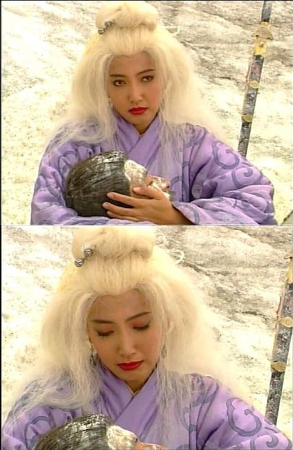 当年这部《塞外奇侠》是教育片吧,仇男的白发魔女心理素质太差!