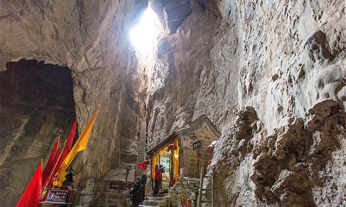 河南林州:五龙洞里藏着八条龙,保佑凡间风调雨顺|五龙洞|五龙|凡间
