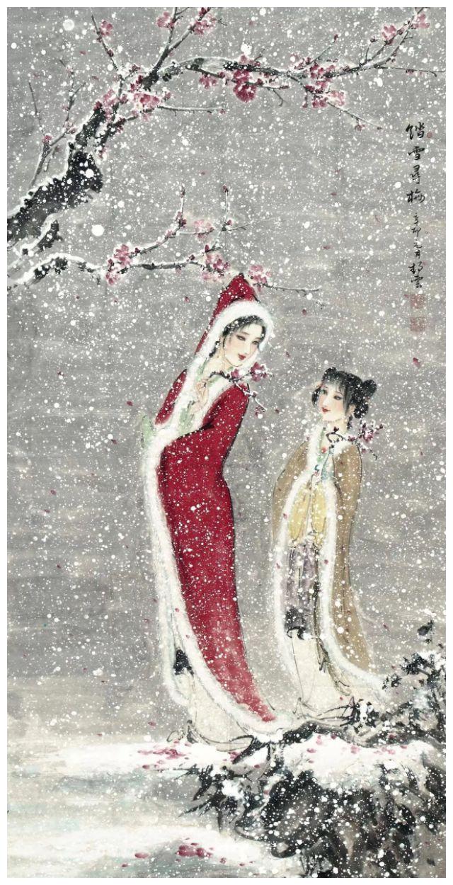 国画里踏雪寻梅图——意蕴之美、人品之美、空灵之美