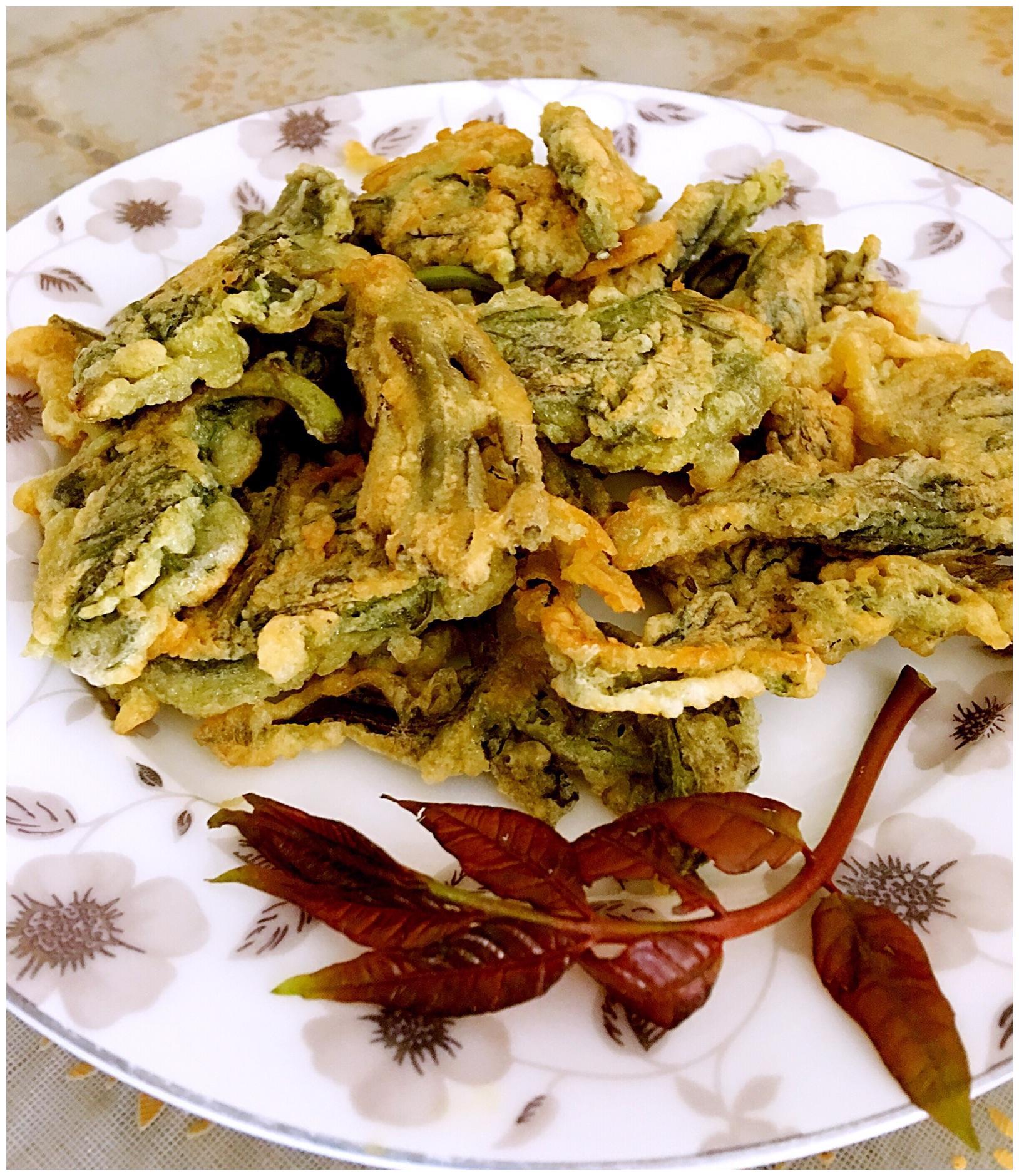 美食推荐:炸香椿鱼儿,鲜嫩爽口鲜脆酥软