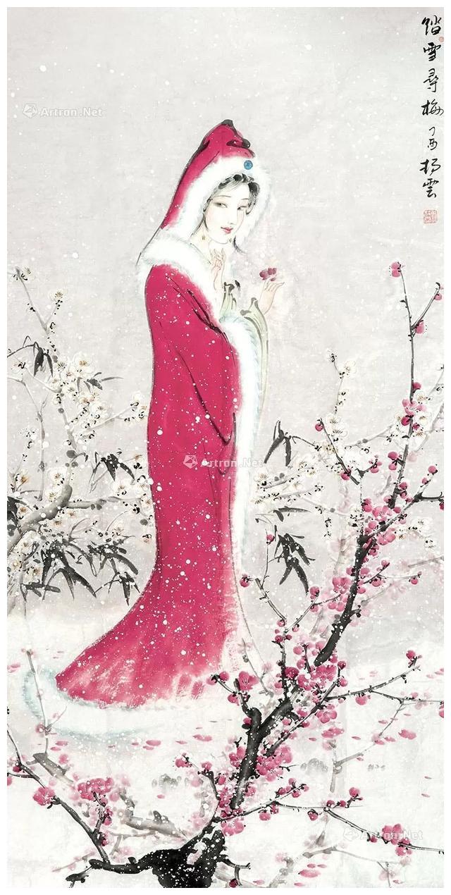 国画里踏雪寻梅图——意蕴之美、人品之美、空灵之美|梅图|意蕴|驴_新浪新闻