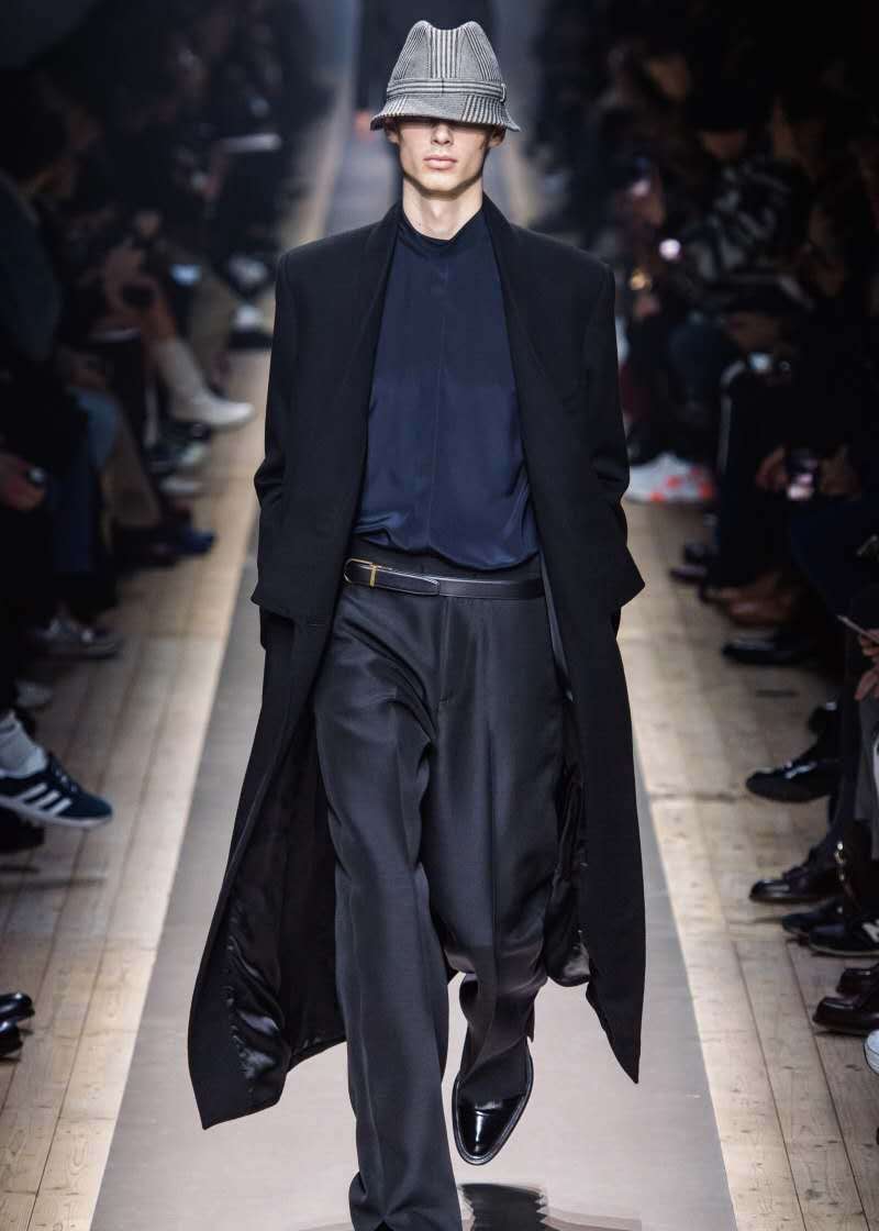 法国巴黎时装周dunhill2019秋冬男装发布会男装秀场