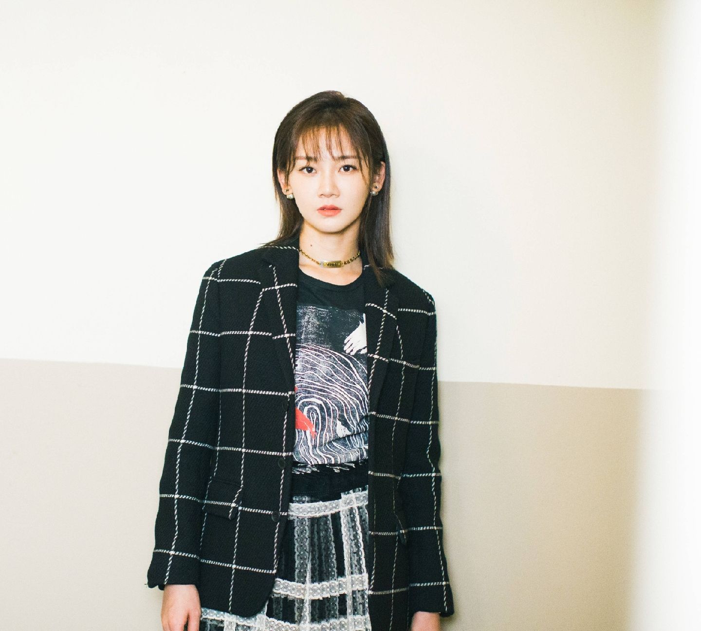 冯女郎苗苗最新活动照片空气刘海清新脱俗美得让人移不开视线