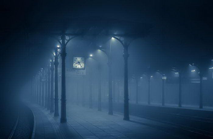 浓雾弥漫,阴森恐怖,幽灵随时可能出现的波兰小镇_高清图集_新浪网