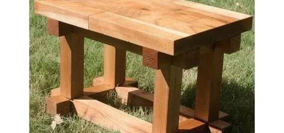 如何手工diy实木书桌 自制实木桌椅的教程