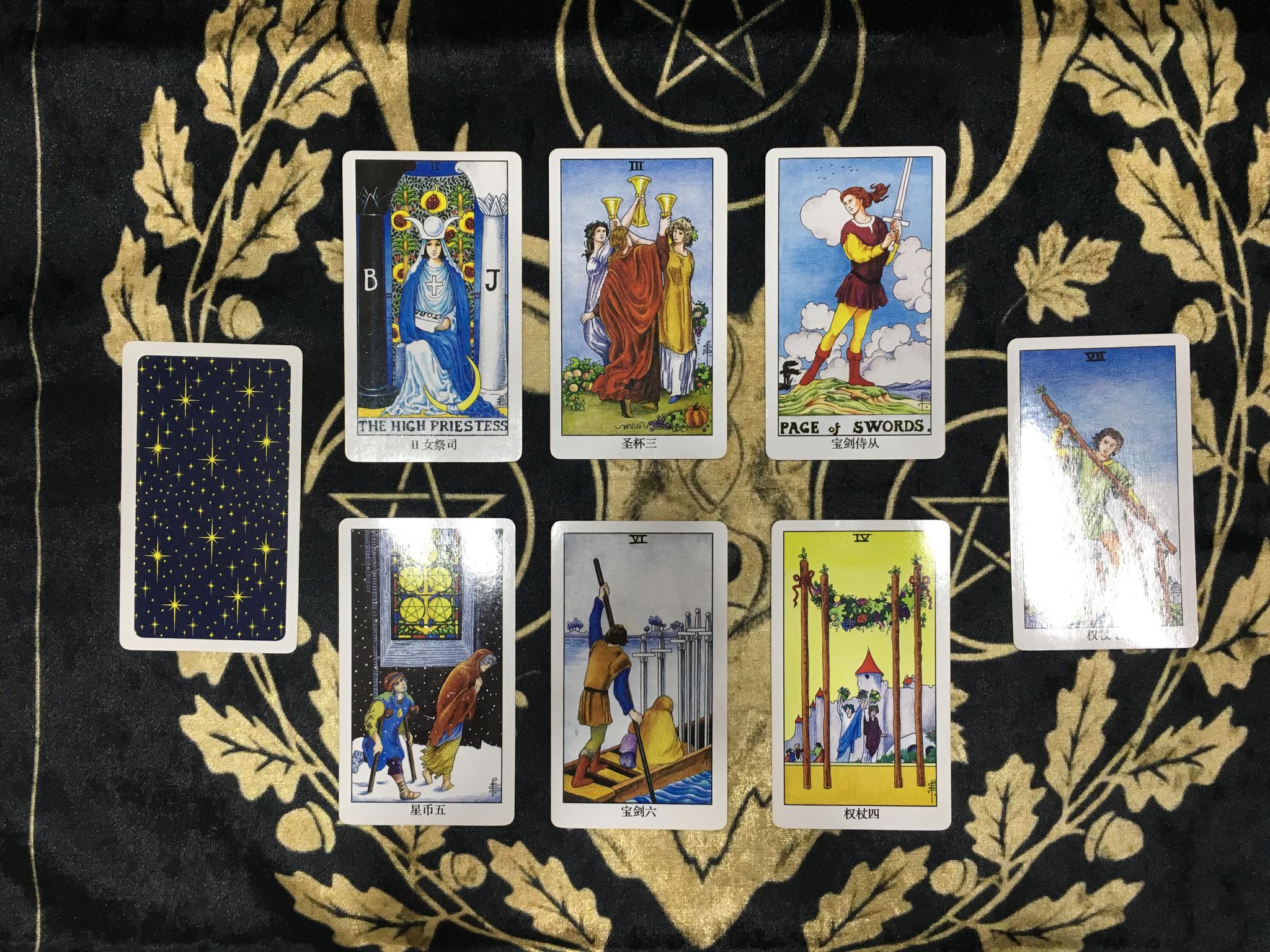 魔巫塔罗:2019年11月份天蝎座的心灵信息-害怕受伤,没有回报!