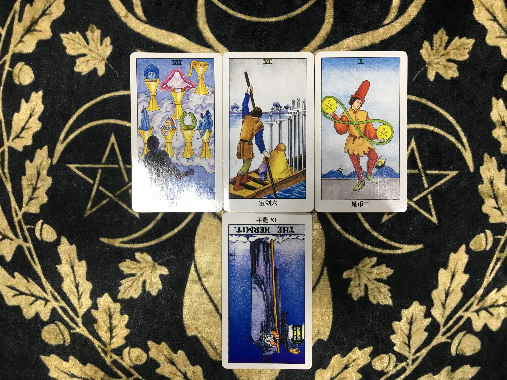 魔巫塔罗2019年12月份处女座的心灵信息敷衍对方没有用心