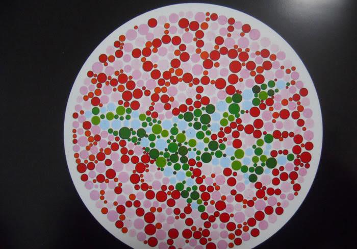 5色弱检测图:只有聪明人才会想到一张图有两种图案,也考验眼神