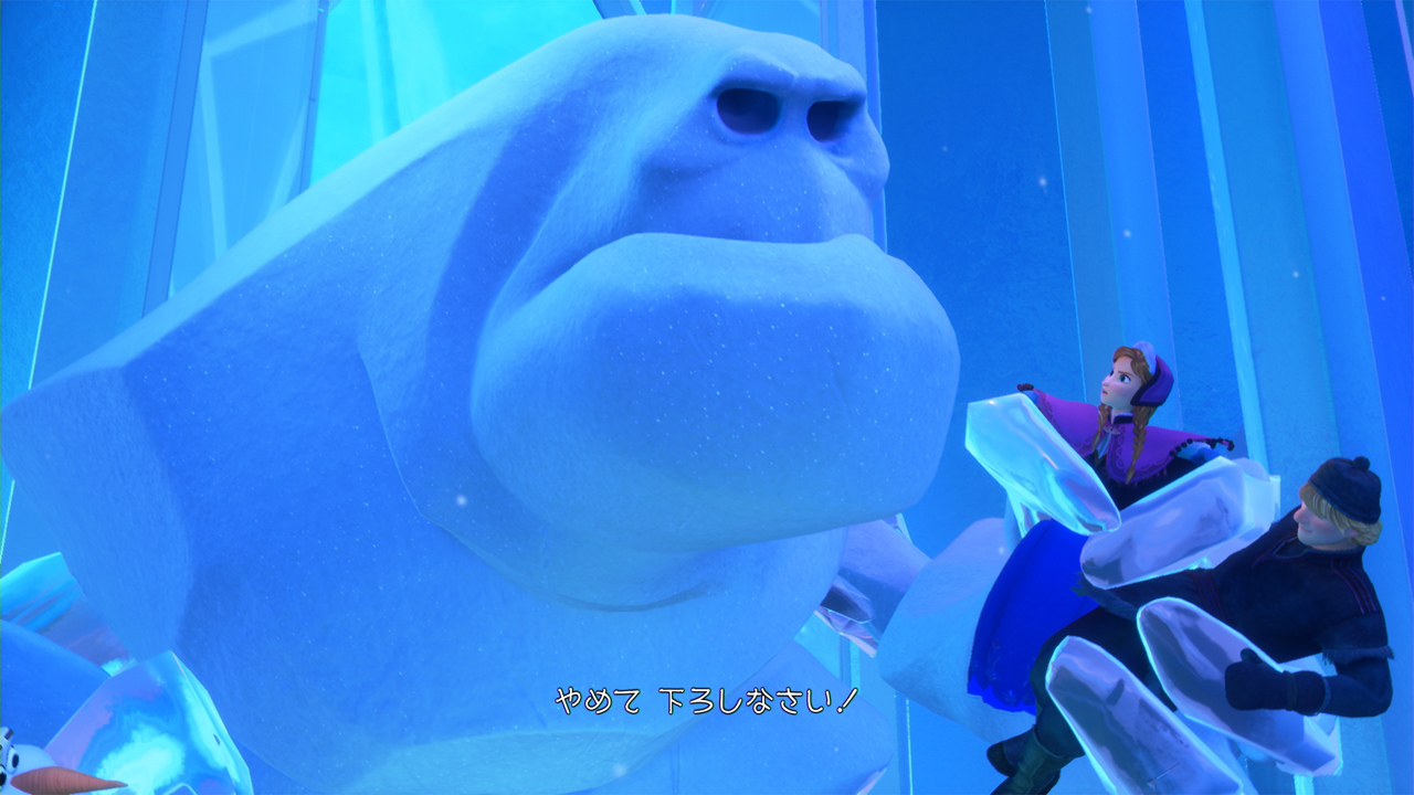 王国之心3公开冰雪奇缘最新画面