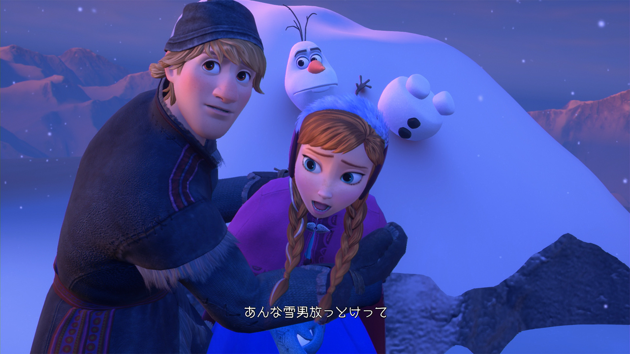 王国之心3公开冰雪奇缘最新画面