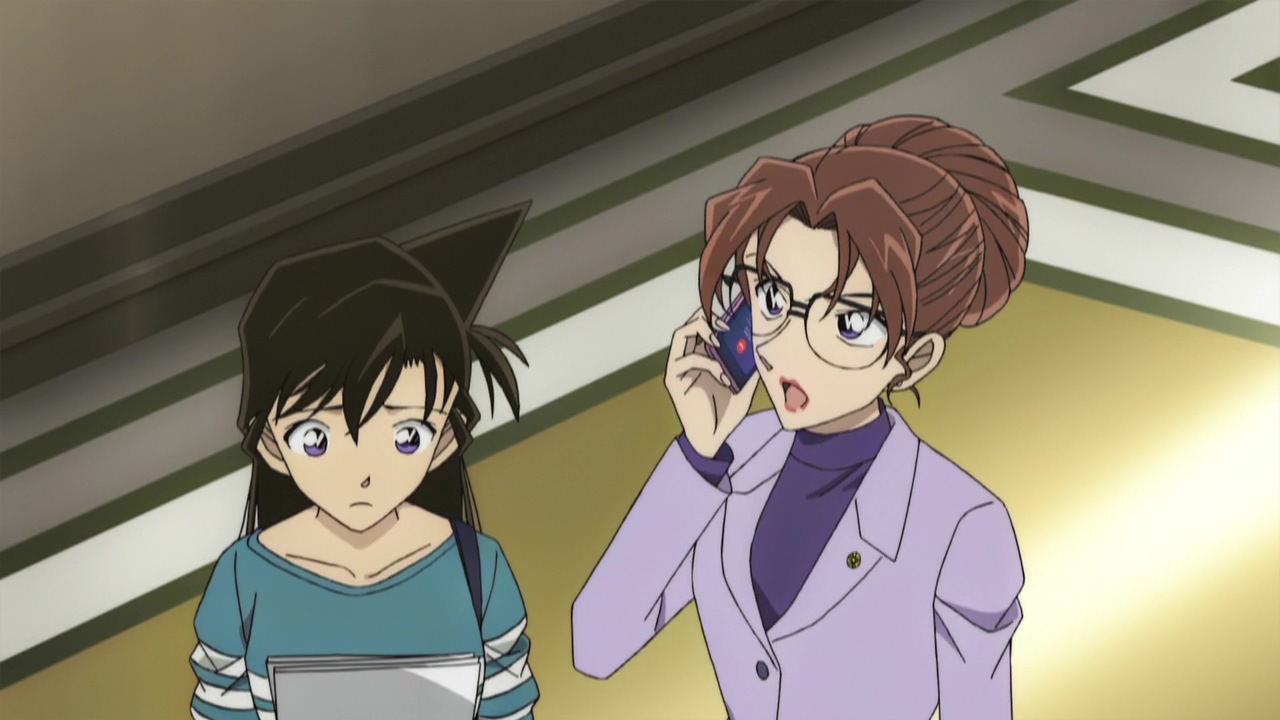 《名侦探柯南》电影版妃英理壁纸欣赏,女王太美了!