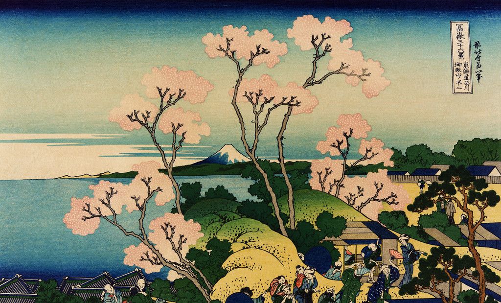 向大师致敬之日本浮世绘绘画大师葛饰北斋1760年1849年