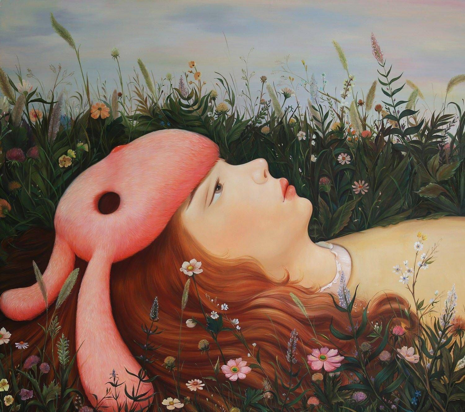 北京电影学院美术系毕业生孙莹的最新唯美绘画作品