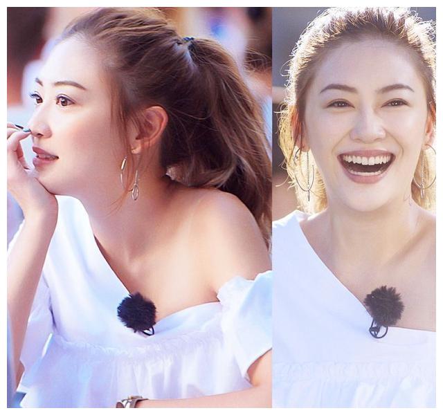 她是一个性格豪爽,不做作的女性,跟袁咏仪一样说话都是比较直接的人