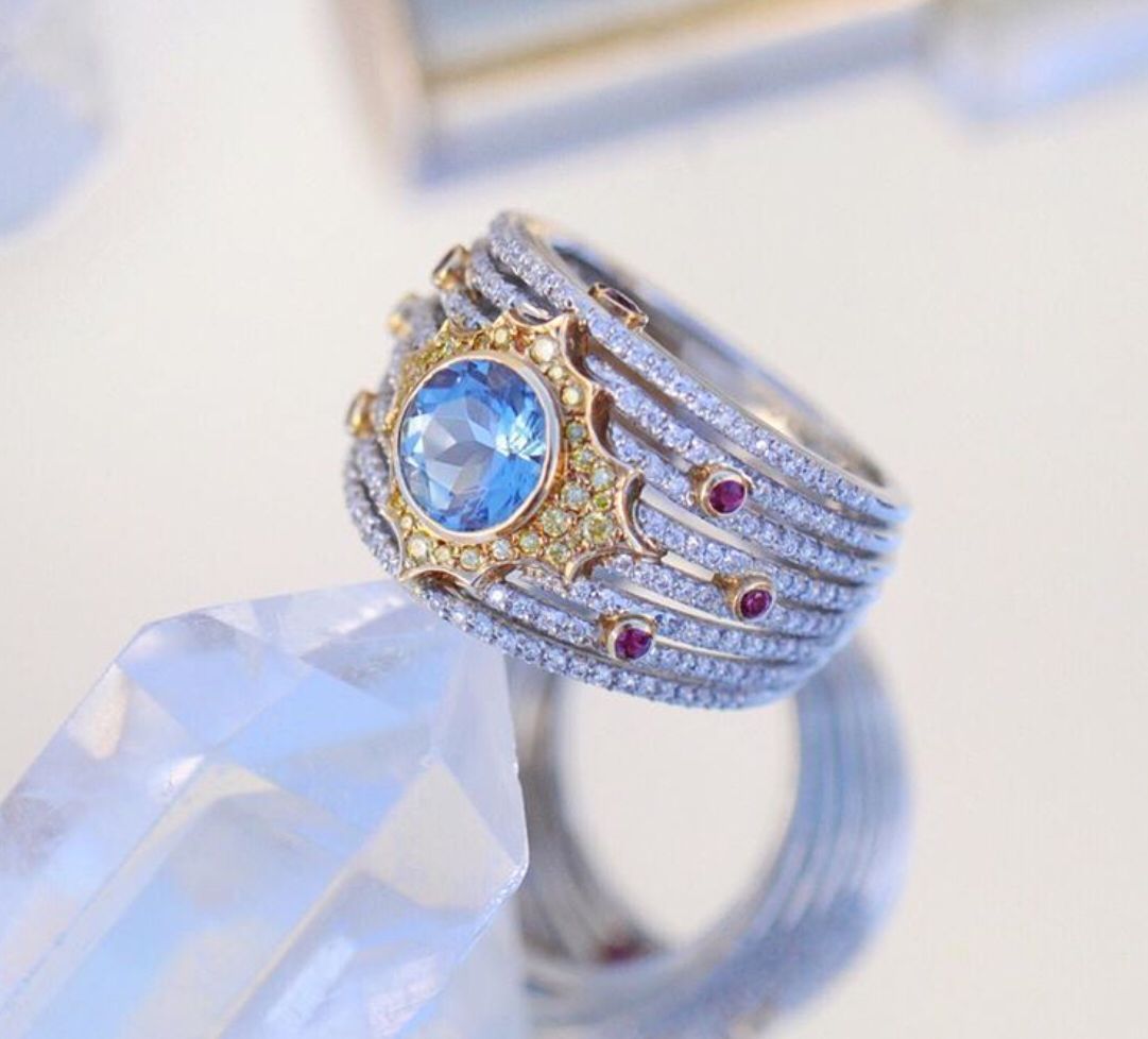 浓妆淡彩总相宜,欧洲奢华珠宝品鉴之二十四|海蓝宝|奢华|戒指_新浪网