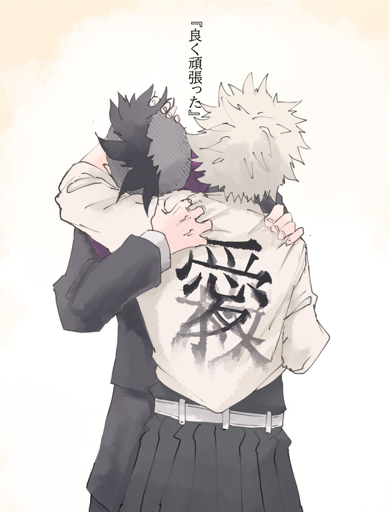 鬼灭之刃动漫美图:实弥的兄弟情谊,炭治郎要用日之呼吸来守护_高清