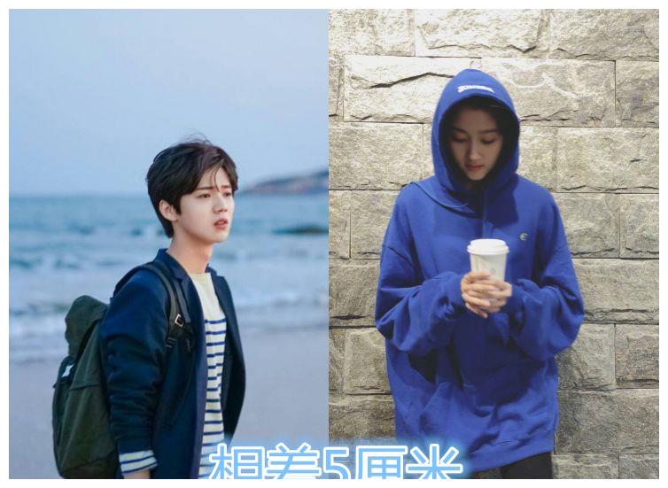 有种般配叫明星身高差鹿晗关晓彤5厘米看到张嘉倪酸了