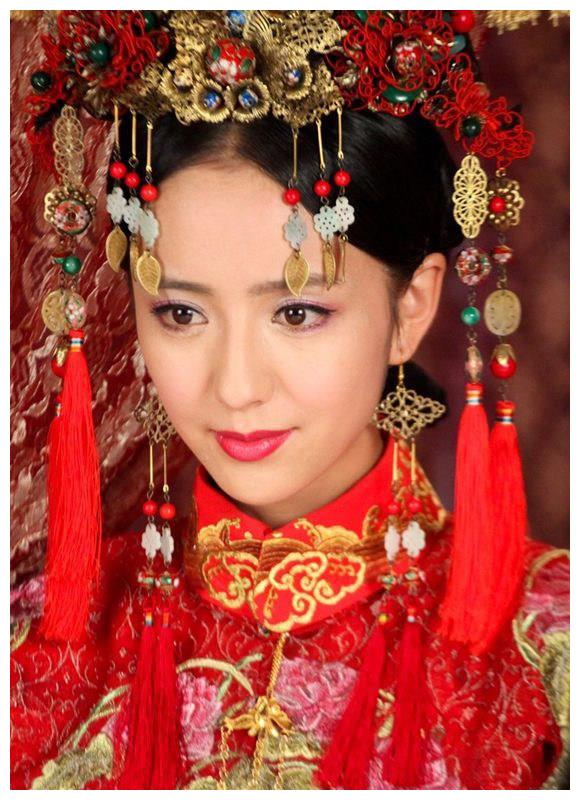 女星们古装美艳新娘装,你最喜欢谁