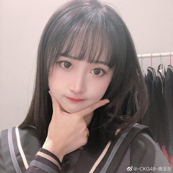 偶像美少女歌手-ckg48-谯玉珍迷人写真美照_高清图集_新浪网