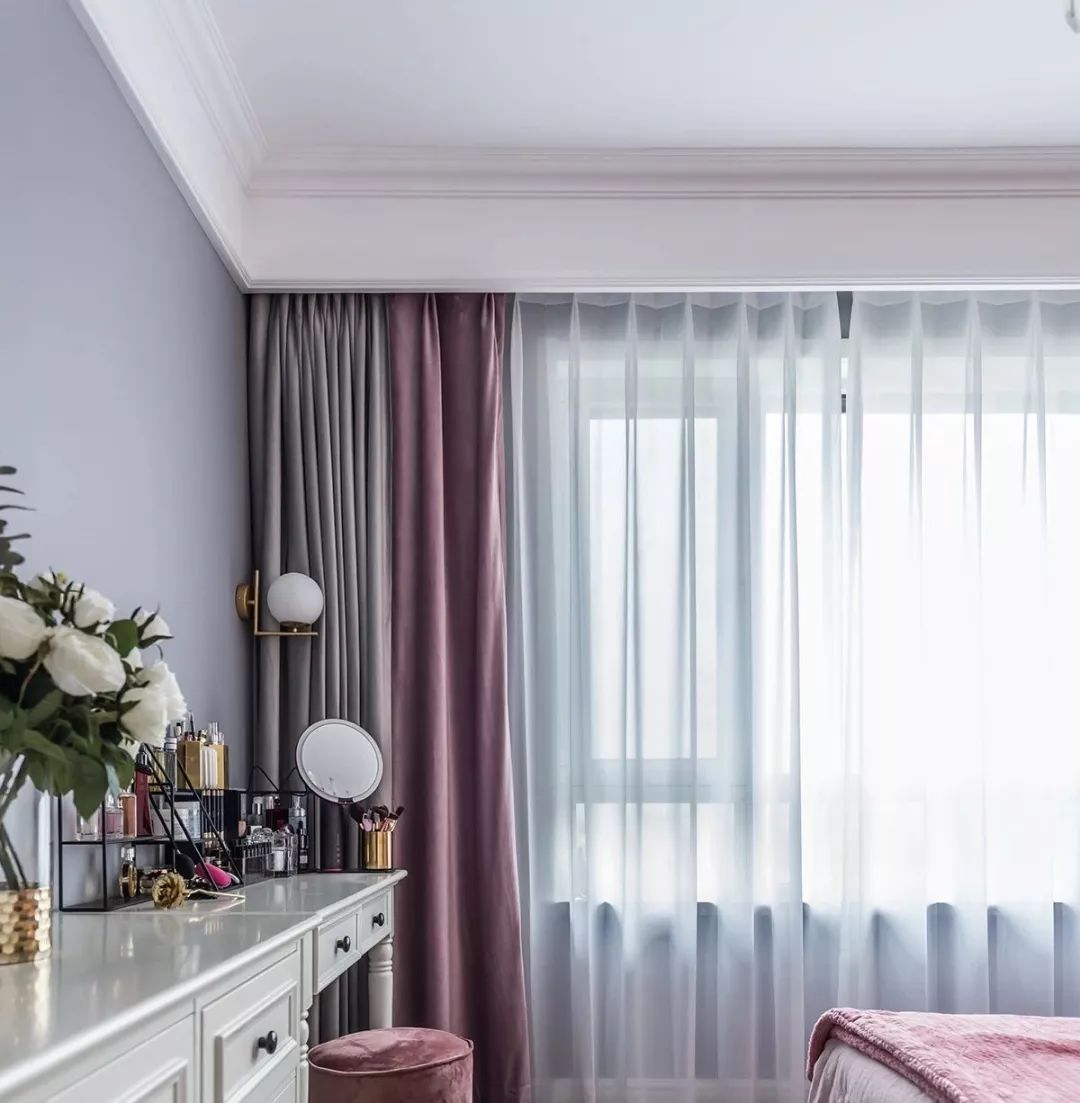 轻奢风三居,充满活力和温馨的婚房设计!