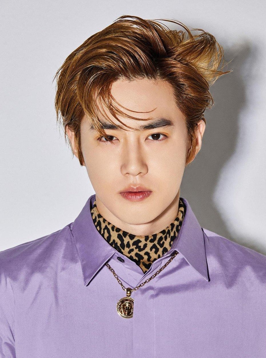 exo都暻秀suho预告照公开 队长胸肌超厚实