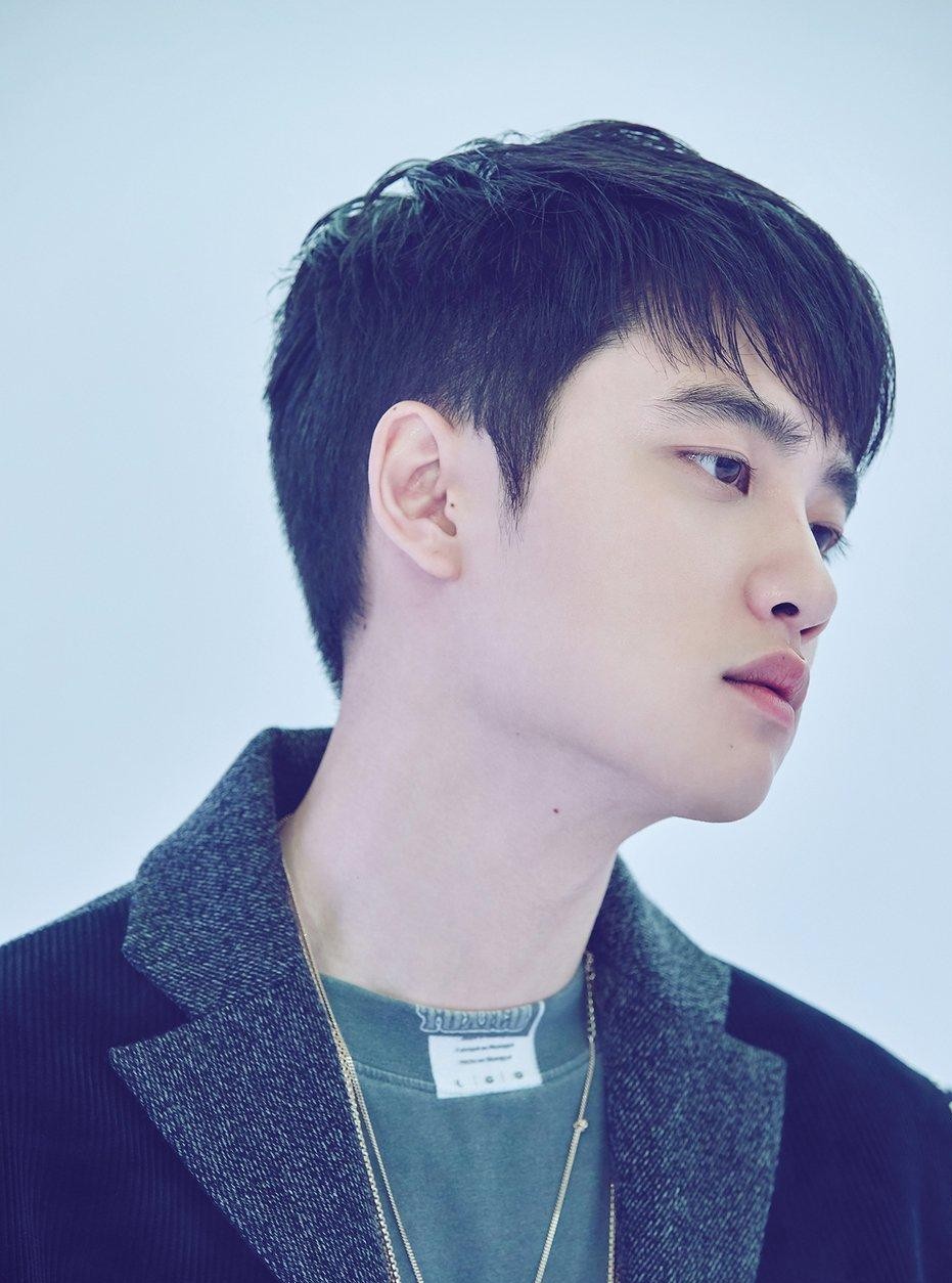 exo都暻秀suho预告照公开 队长胸肌超厚实