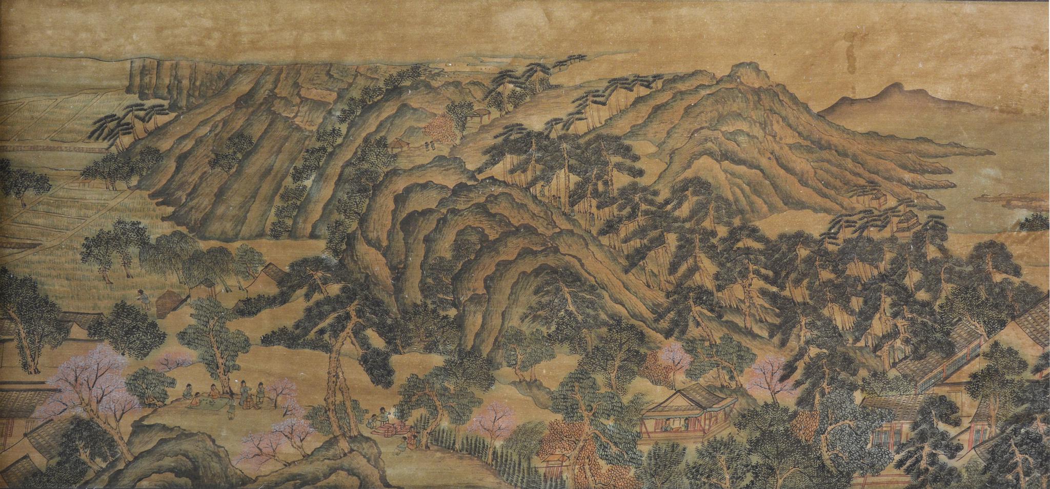 盛轩典藏清代宫廷画师徐扬用时24年恢弘巨作盛世滋生图