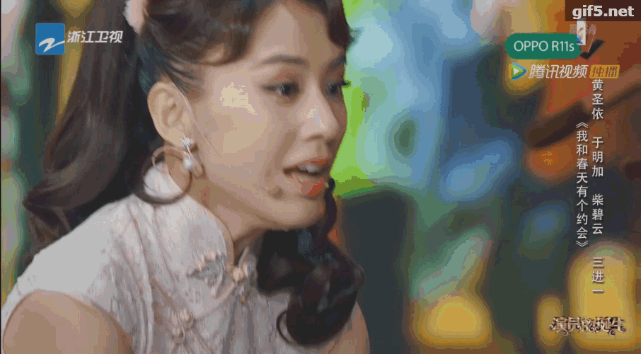 黄圣依用实力展示没有周星驰指导的她看得四位导师全成了表情包