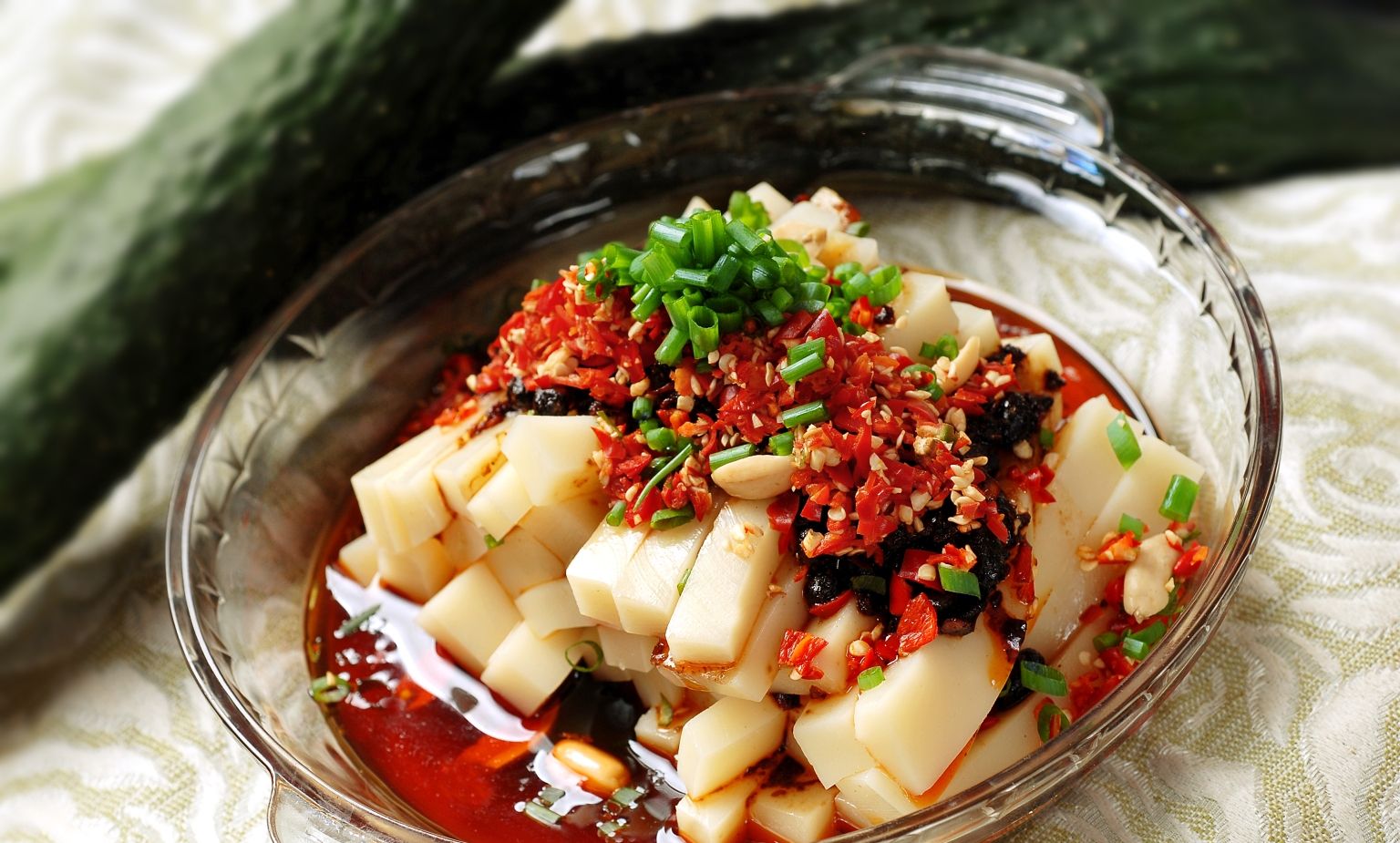 美食图片欣赏川北凉粉